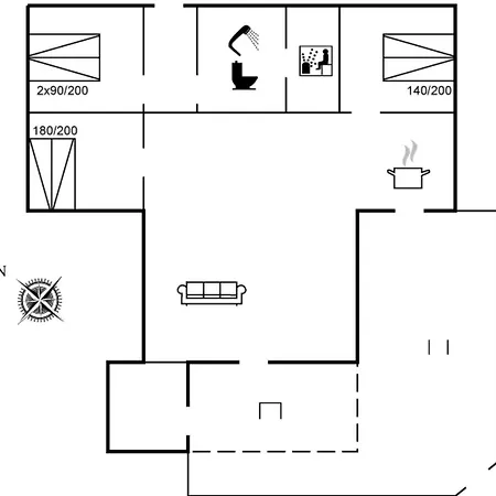 Aletha - 180m From The Sea By Interhome 別荘 Sæby